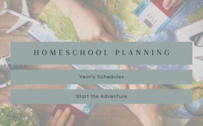 Homeschool Planning: Yearly Schedules