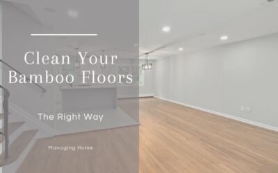 Clean Your Bamboo Floors the Right Way