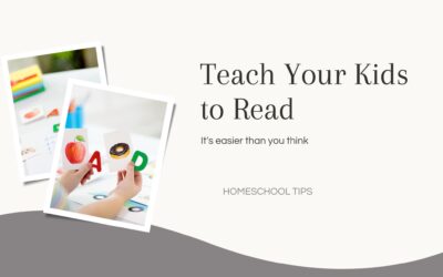 Teach Your Kids to Read