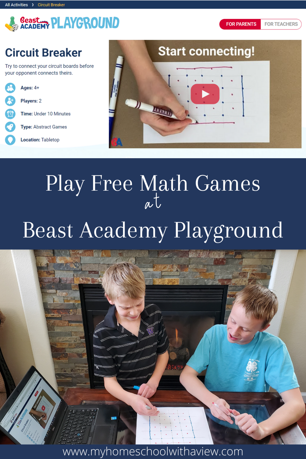 Play Free Math Games at Beast Academy Playground