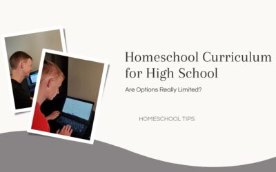 Finding Homeschool Curriculum For High School: Are Options Really Limited?