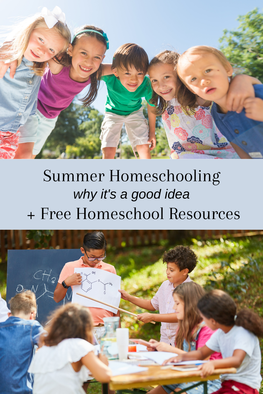 Homeschool in the Summer | Free Summer Homeschool Resources