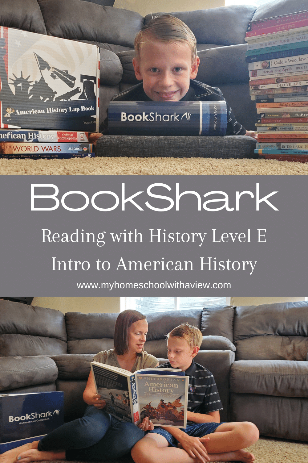 Pin BookShark Reading with History Level E