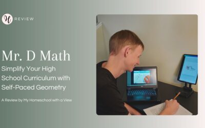 Excellent Self-Paced Geometry for Homeschool with Mr. D Math