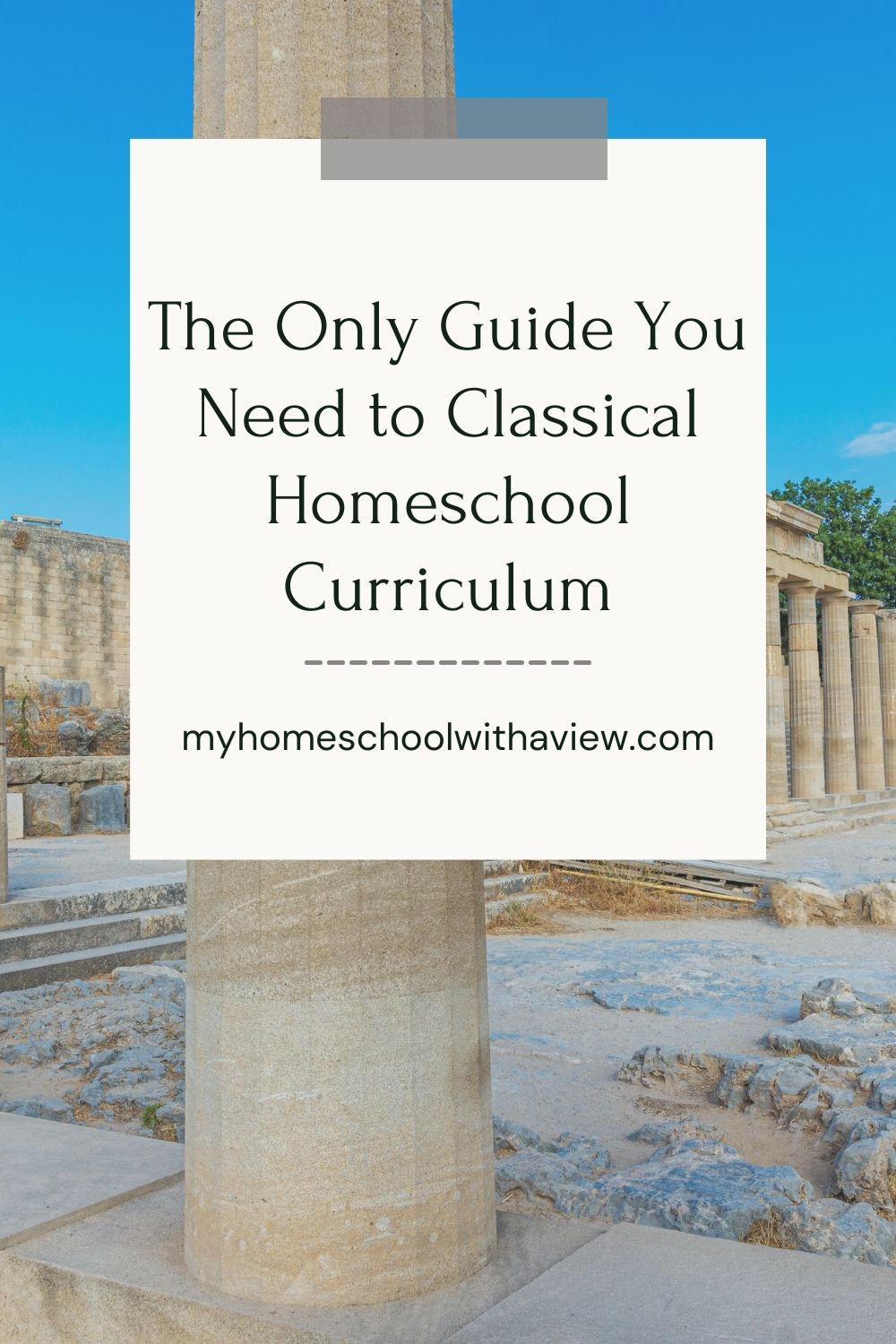 classical education homeschool curriculum