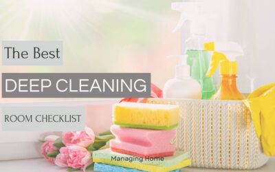 The Best Deep Cleaning Room Checklist for a Fresh Start to the Homeschool Year