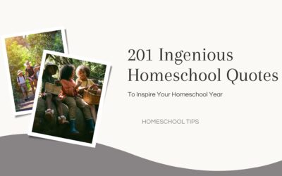 201 Ingenious Homeschool Quotes to Inspire Your Homeschool Year